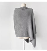 Women's Wool Slant Cape Scarf