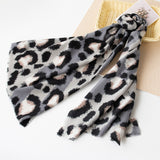 Cashmere-like Leopard Print Scarf Shawl Fashion All-matching