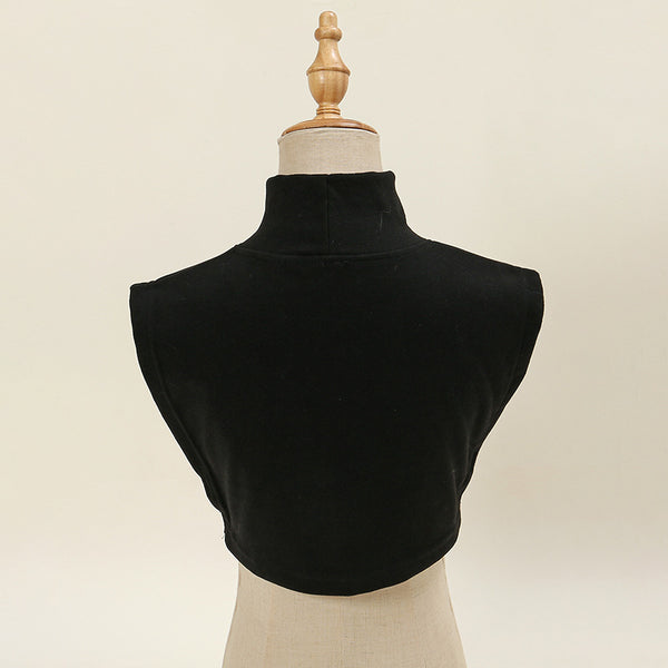 Dralon Detachable Collar White Women's Fashion Soft