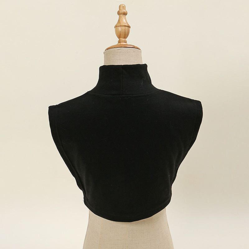 Dralon Detachable Collar White Women's Fashion Soft